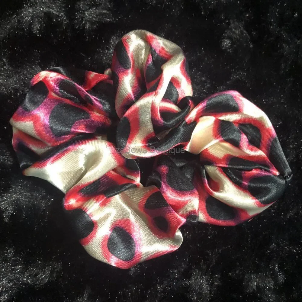 Bundle (6) Satin & Velvet Scrunchie   ISC8131  -  WOMEN'S  Handmade NWT Boutique
